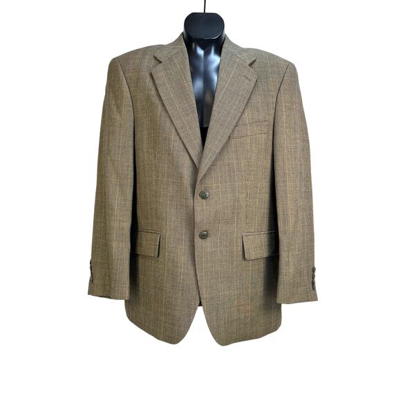 Chaps Ralph Lauren Blazer Sports Coat Vintage 80s Wool